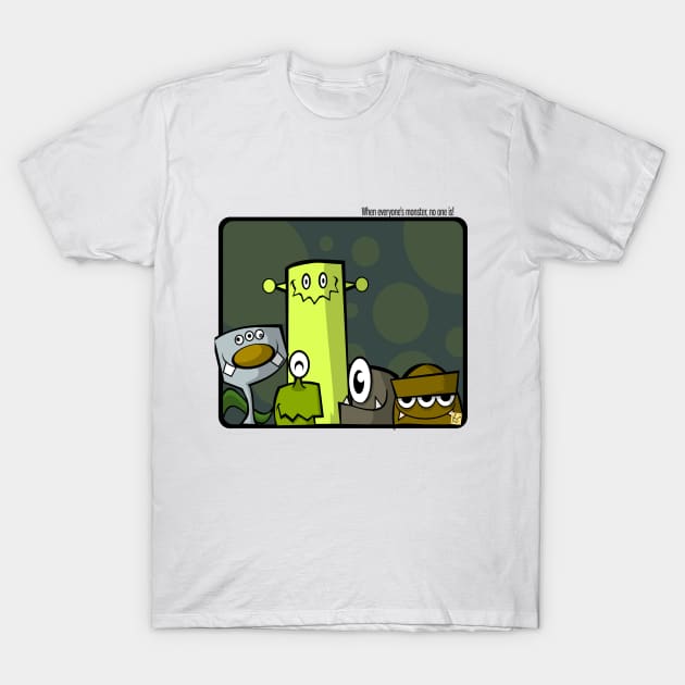 Monsters T-Shirt by vhzc